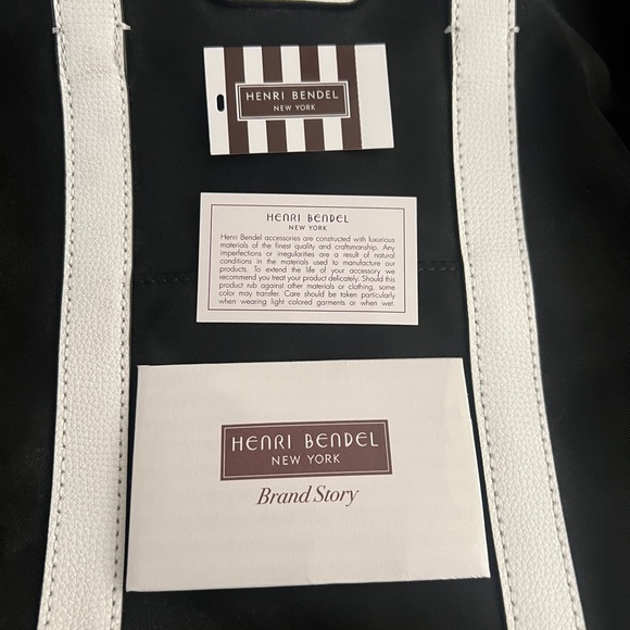 Henri Bendel Striped Bag/Backpack OPEN TO OFFERS - Picture 8 of 8